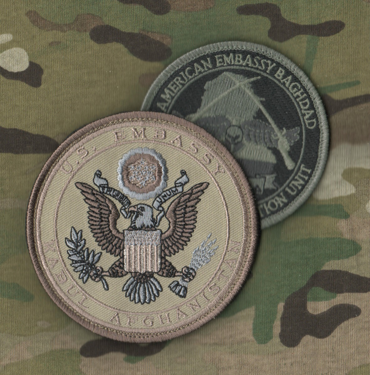 KANDAHAR WHACKER ELITE-PRO USMC SSI: GREEN ZONE US EMBASSY KABUL + BAGHDAD DPU