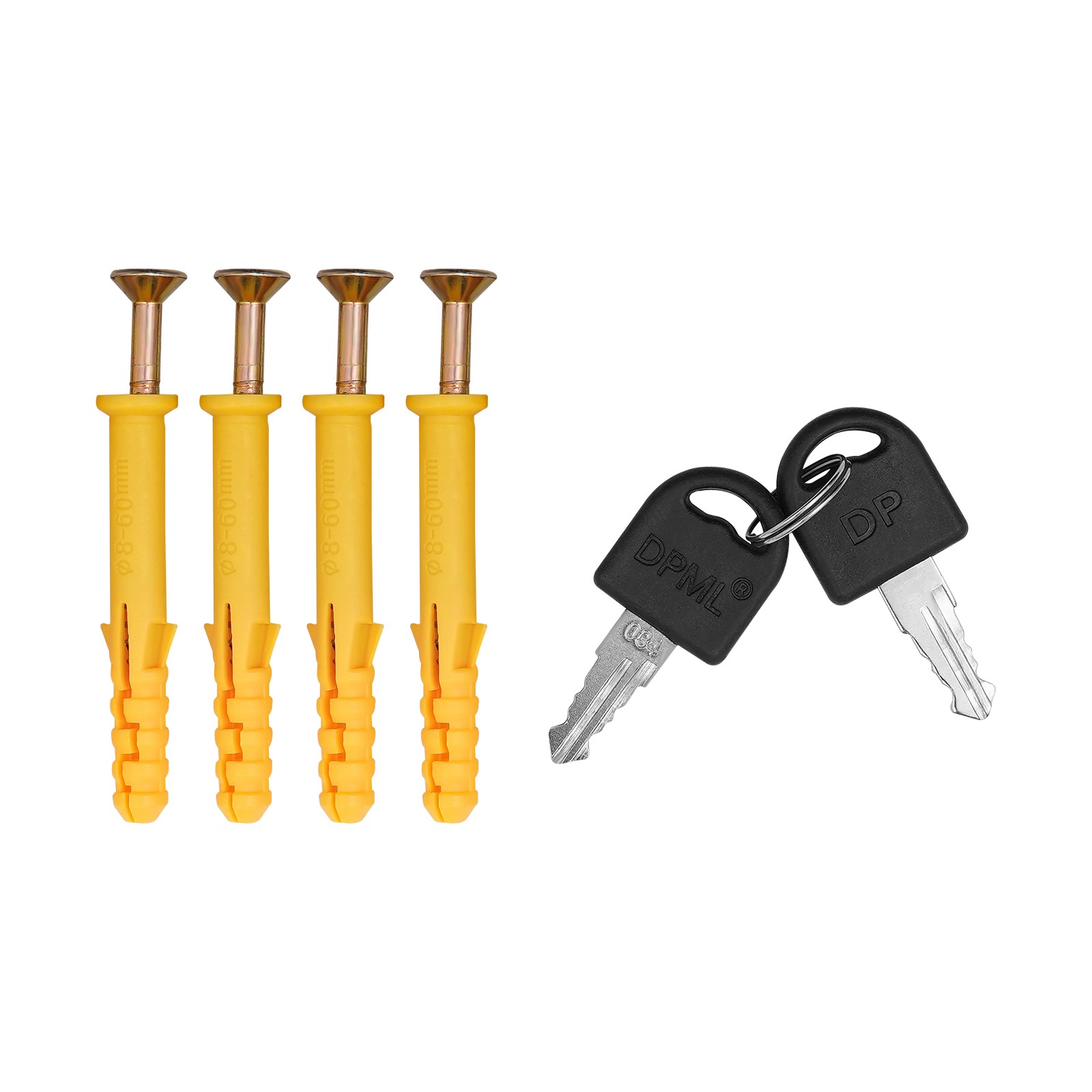 Parcel Drop Box Package Delivery Case Large Envelopes Mail Boxes with Key Lock