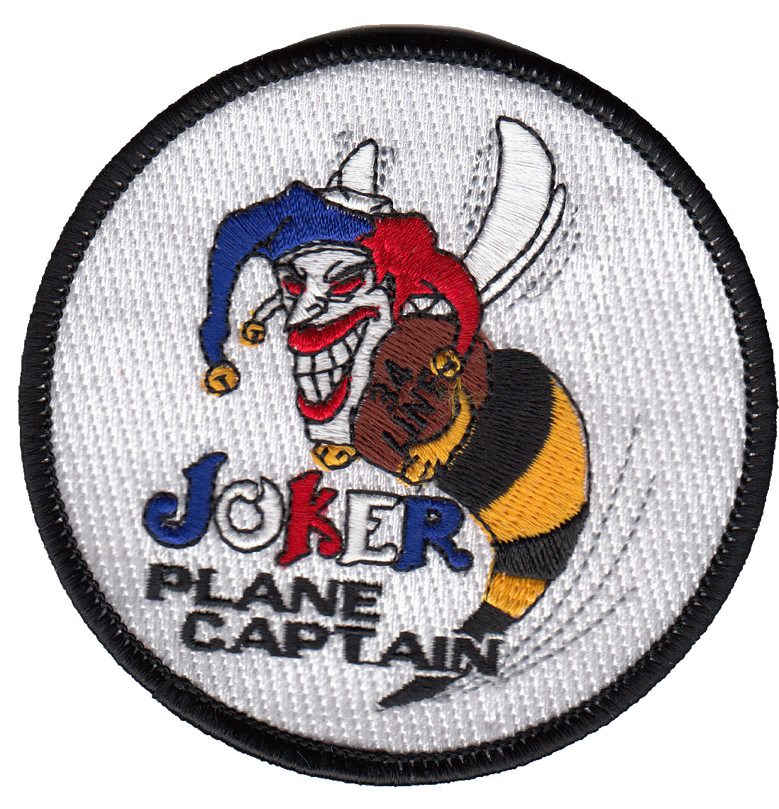 VFA-34 BLUE BLASTERS JOKER PLANE CAPTAIN SHOULDER PATCH