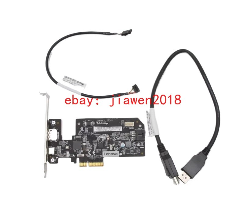 Full Height Bracket Lenovo ThinkStation P340 Thunderbolt 3 PCIEX4 Expansion Card