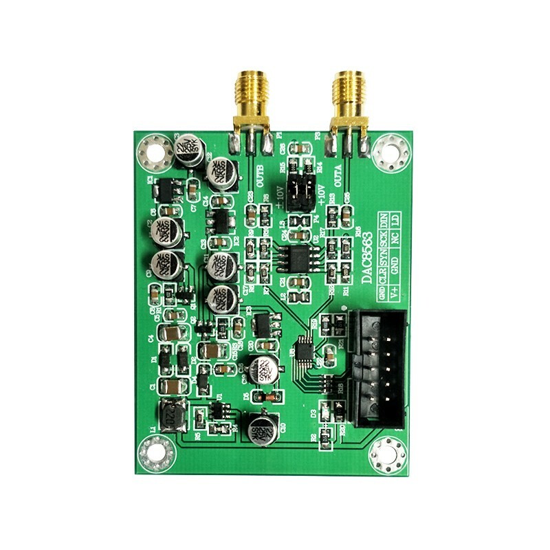 DAC8563 Digital to Analog Conversion Data Acquisition Module Dual 16-Bit DAC X-