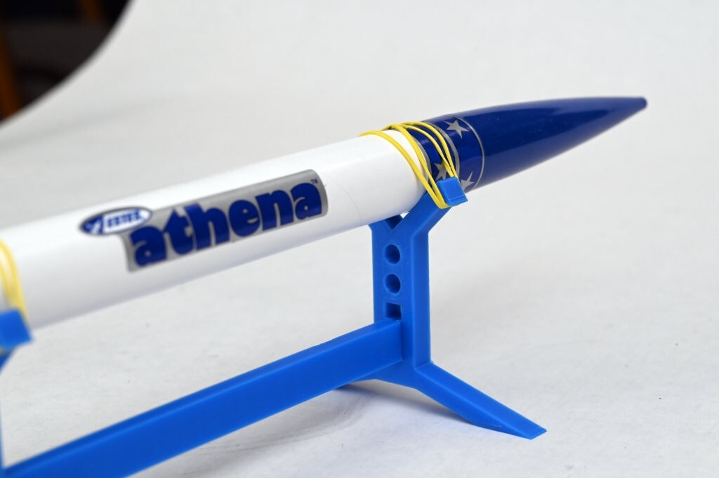 Rocket Cradle/Holder/Stand for model rocket kits custom 3D printed