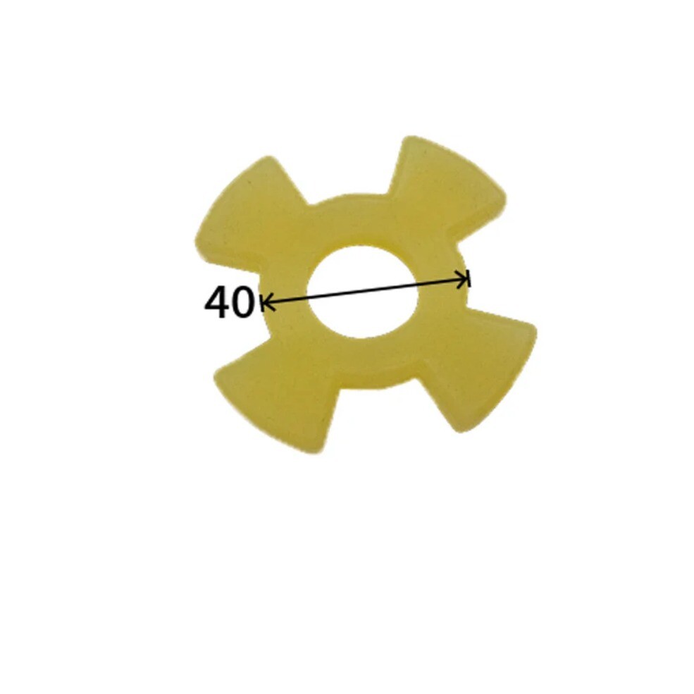 Grinding Machine Cross Rubber Pad Spindle Coupling Shockproof Pad Spindle Gasket