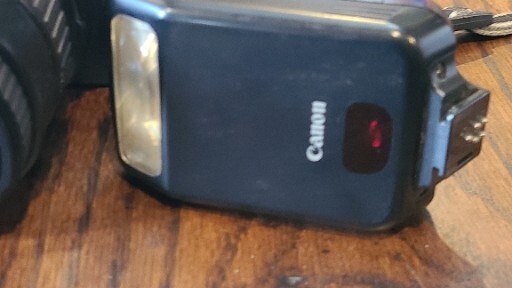 Canon eos 850 Camera Sigma Lens And Flash