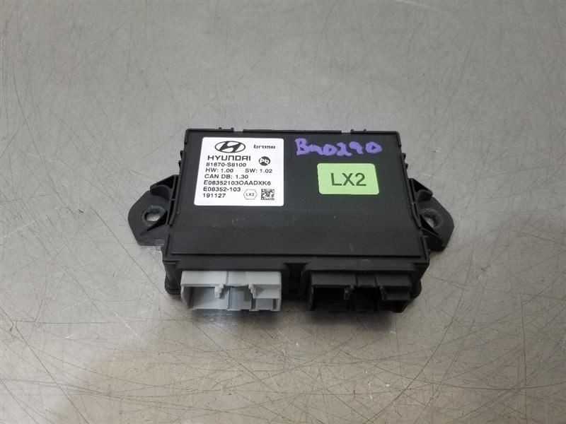 20 2020 HYUNDAI PALISADE TAILGATE LIFT CONTROL MODULE 81870S8100