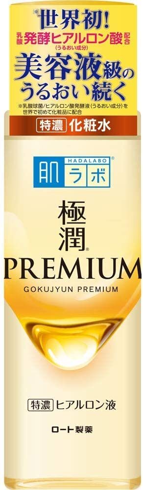 [US Seller] Rohto HadaLabo Gokujyun Premium Hyaluronic Hydrating Lotion 170ml
