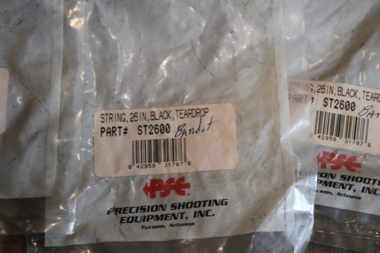 3x 26" Replacement Compound Bow String PSE Part# 2600 Bandit Compound Bow