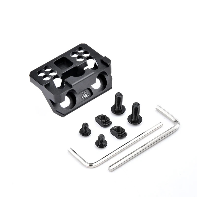 Offset Scout Mount Base For KeyMod M-LOK For M300 M600 Flashlight Scout Lights