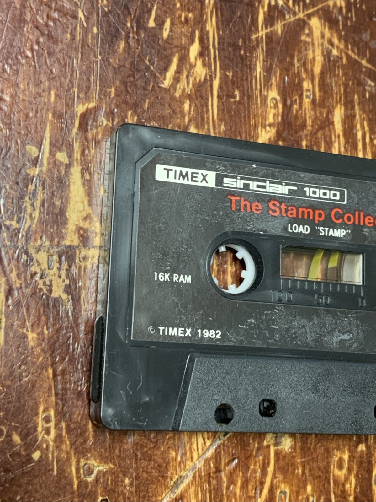 Timex Sinclair The Stamp Collector Vintage Computer Cassette Tape