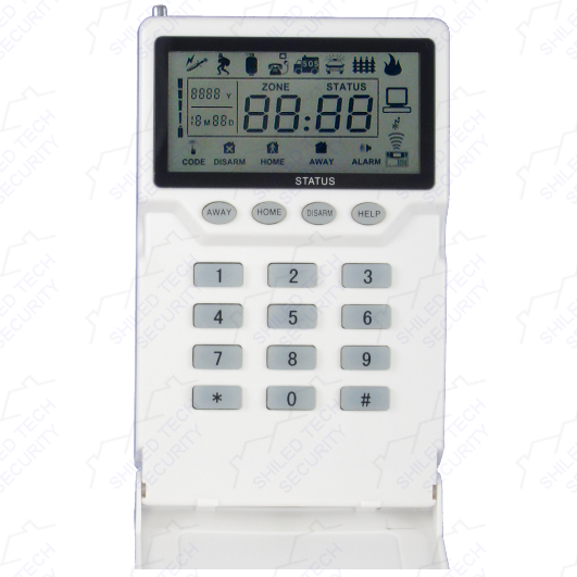Wireless Burglar Alarm System Phone Line Auto Dialer US Home House Smart PSTN FC