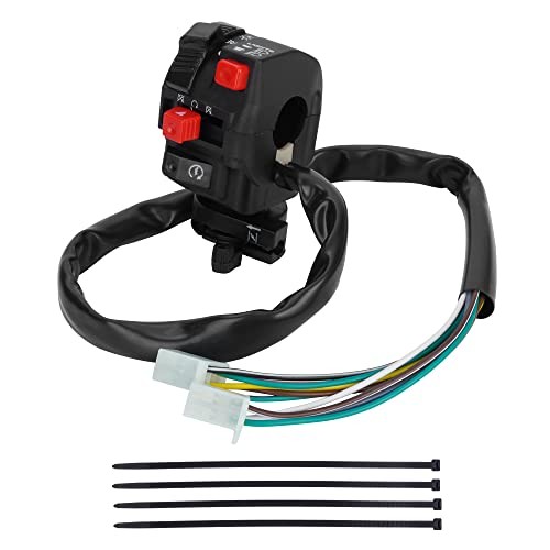 5 Function 10 Wires Left Starter Kill Light Choke Switch Assembly | ATV
