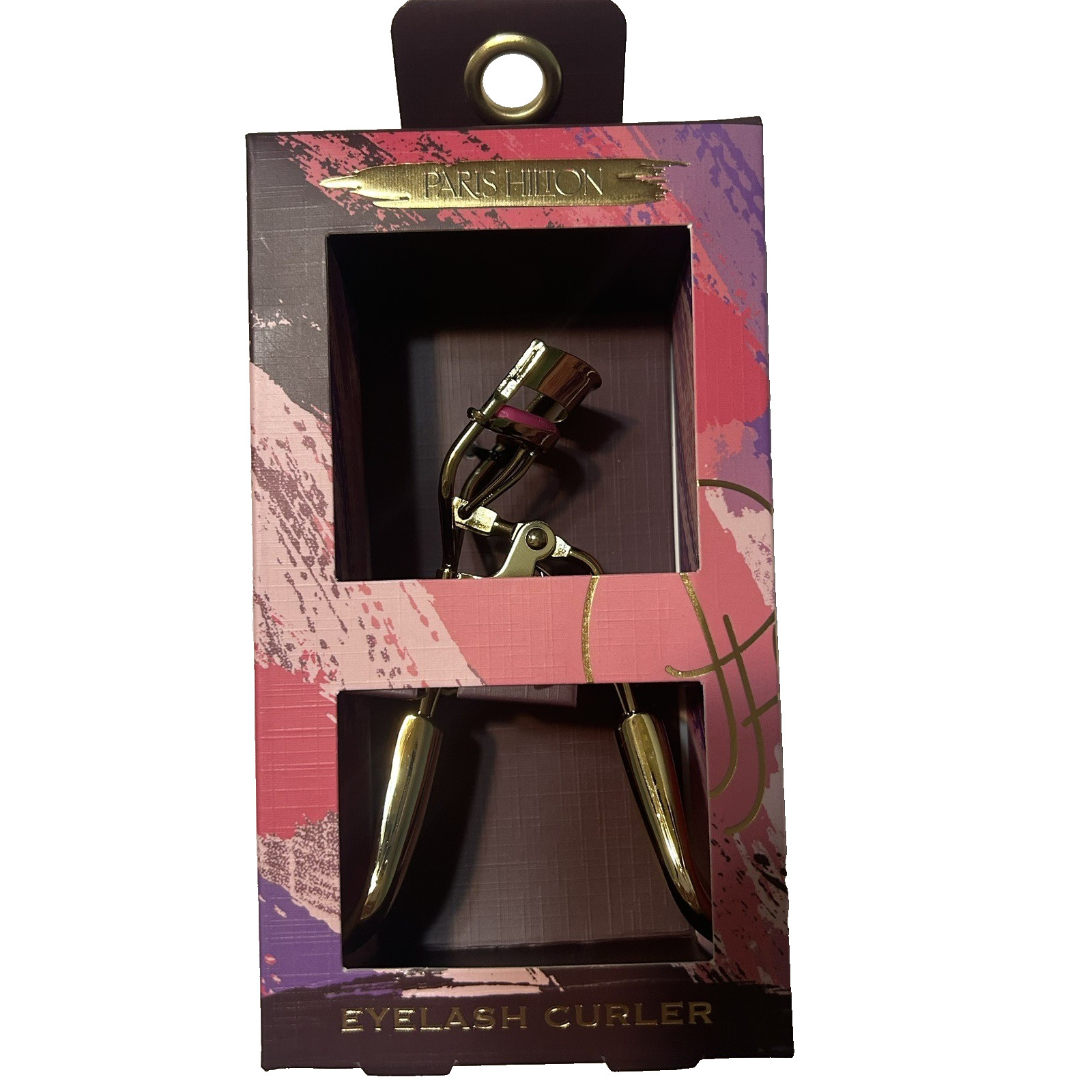 Paris Hilton Eyelash Curler Gold for Eyelashes Curler On Girl