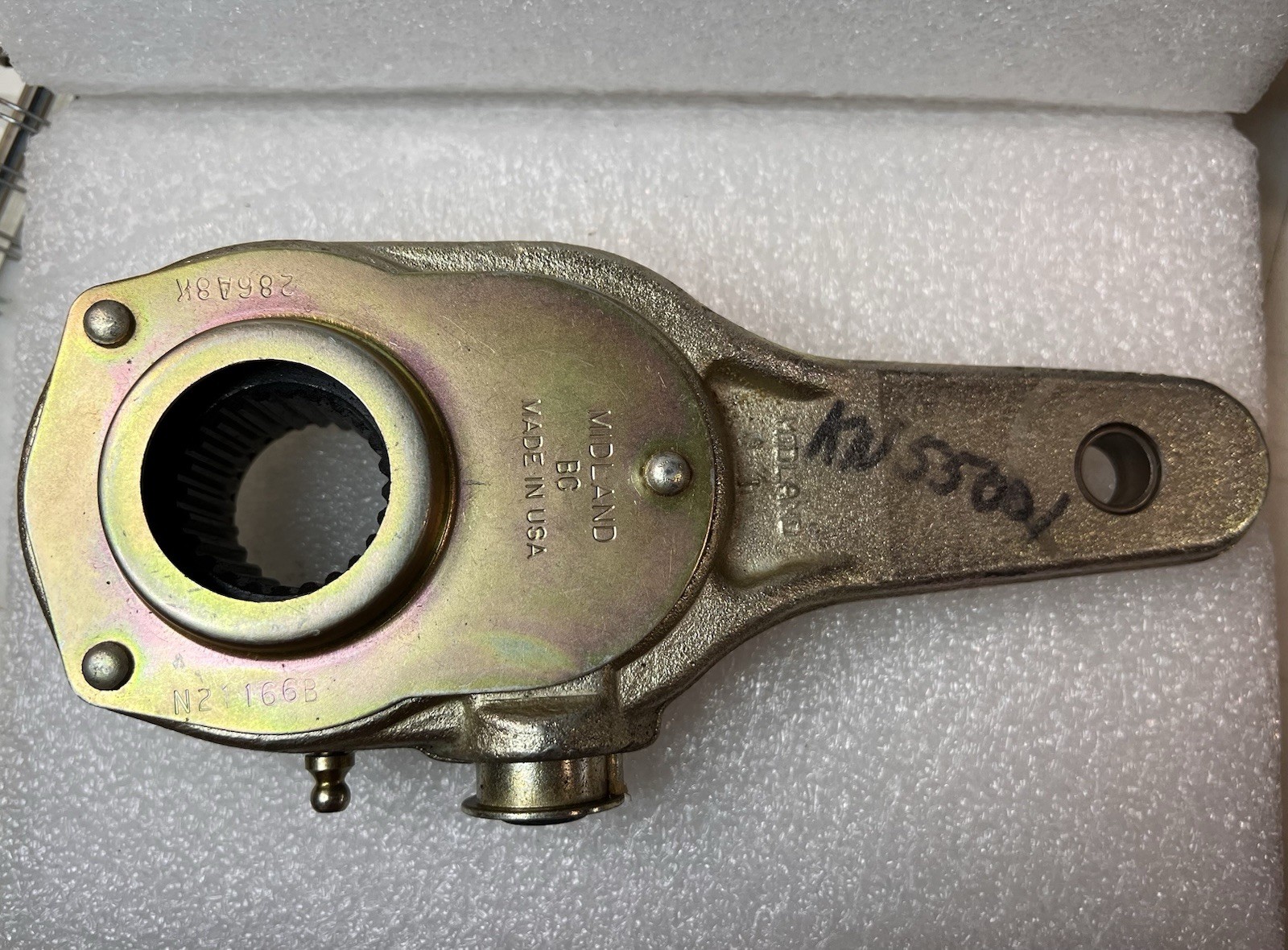 Midland Slack Adjuster P/N: N21166 B.  NOS