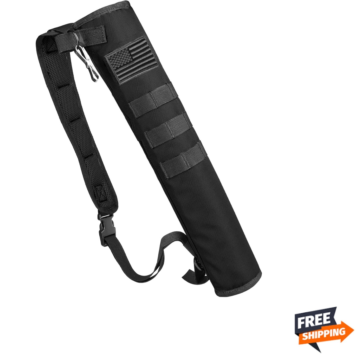 Archery Lightweight Back Arrow Quiver Dual Use Foldable Compact Hip Arrows Ba...