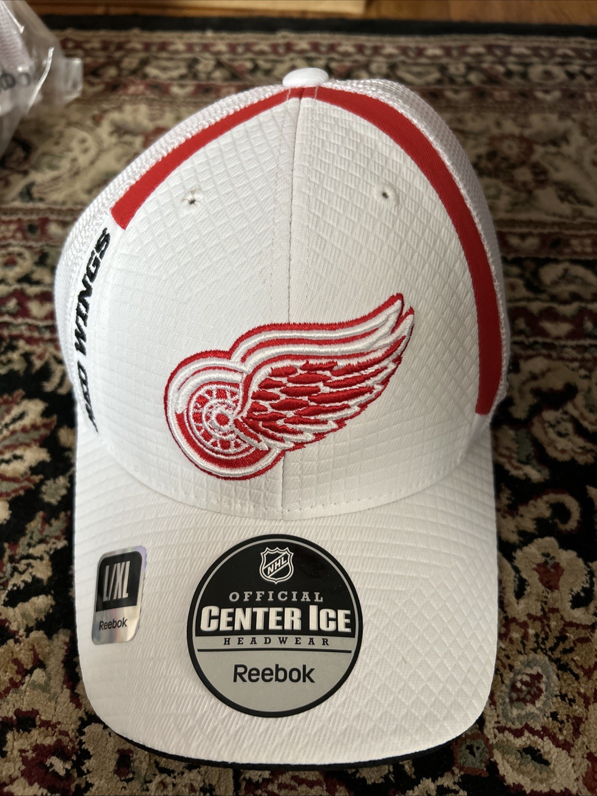 Reebok Detroit Red Wings NHL Hockey Unisex Adult Hat