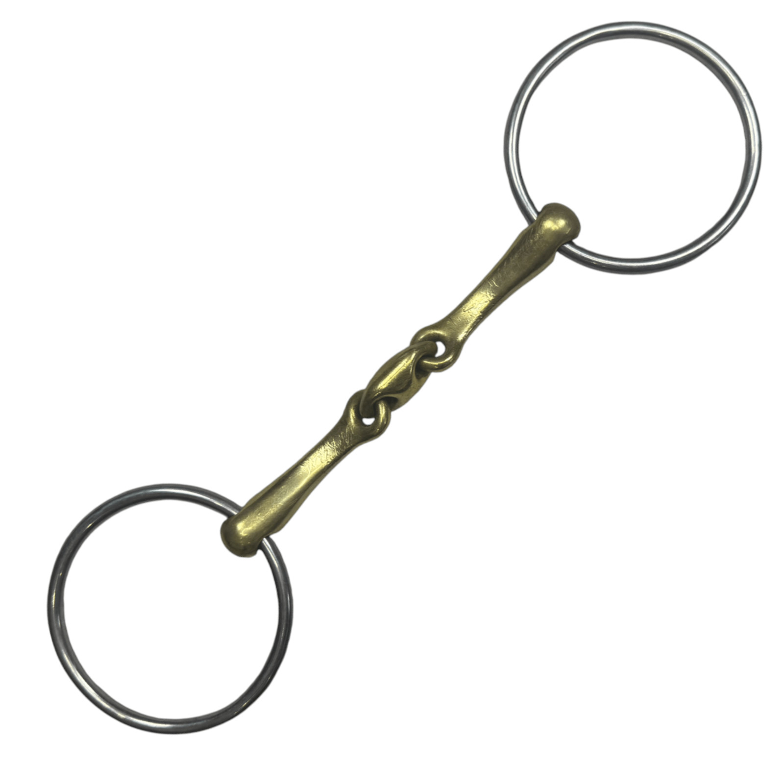 Neue Schule Verbindend Loose Ring Snaffle in Solax - 5"