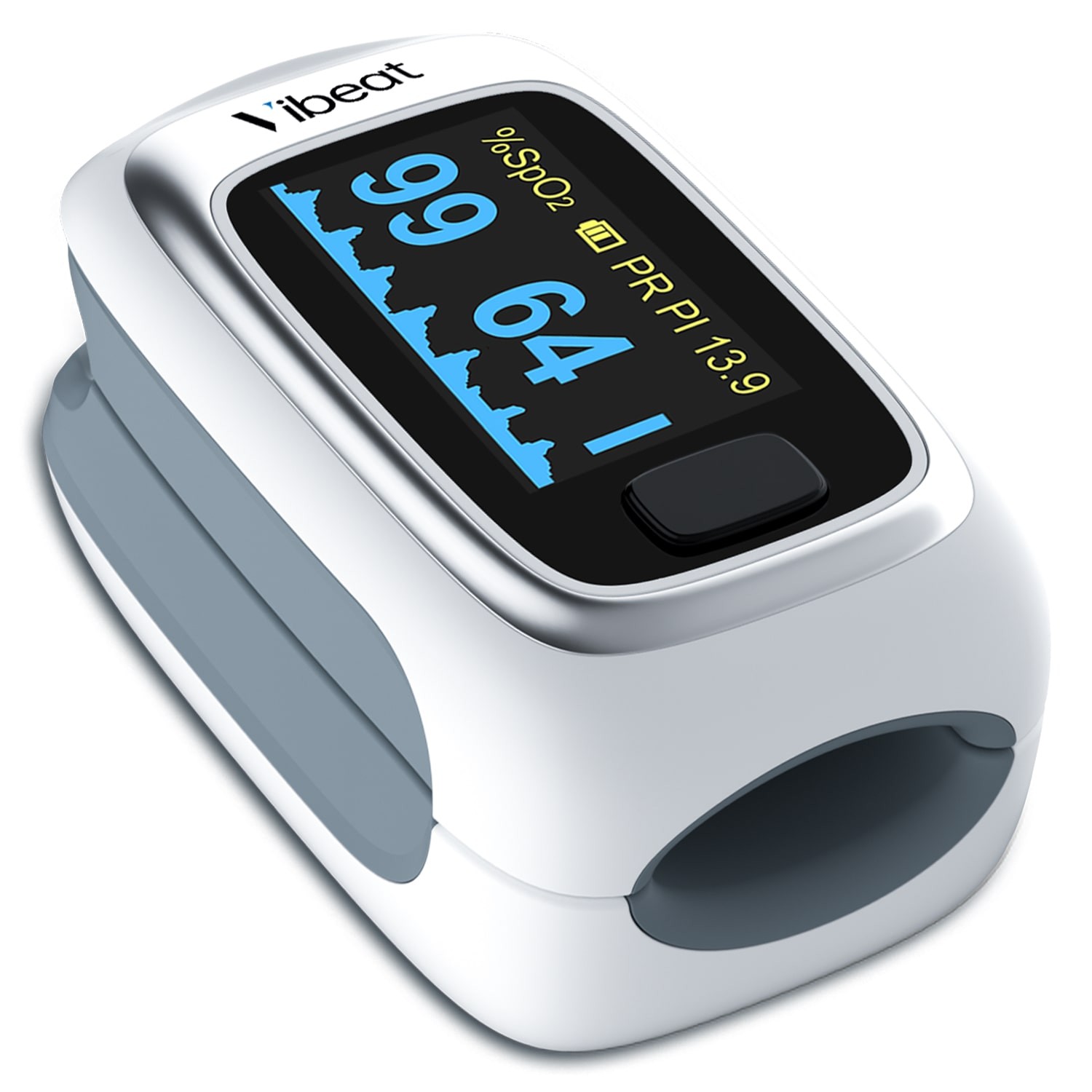 Fingertip Pulse Oximeter Blood Oxygen SpO2 Heart Rate Monitor Oxímetro de pulso