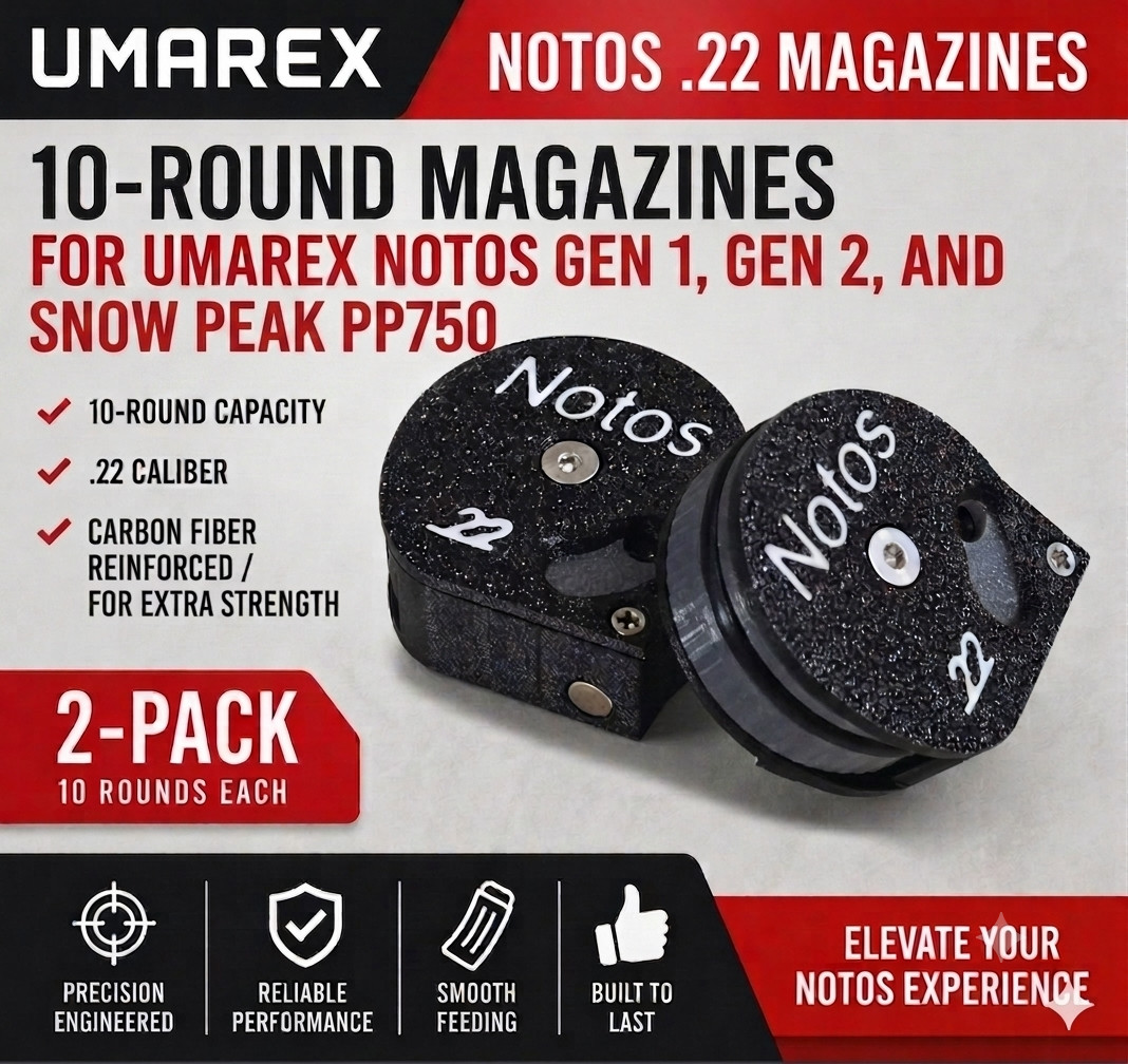 Umarex Notos/Snowpeak PP750 .22 10 Shot Magazine