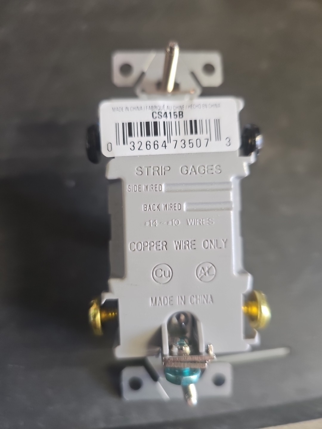 Legrand CS415B 4-Way Brown Switch