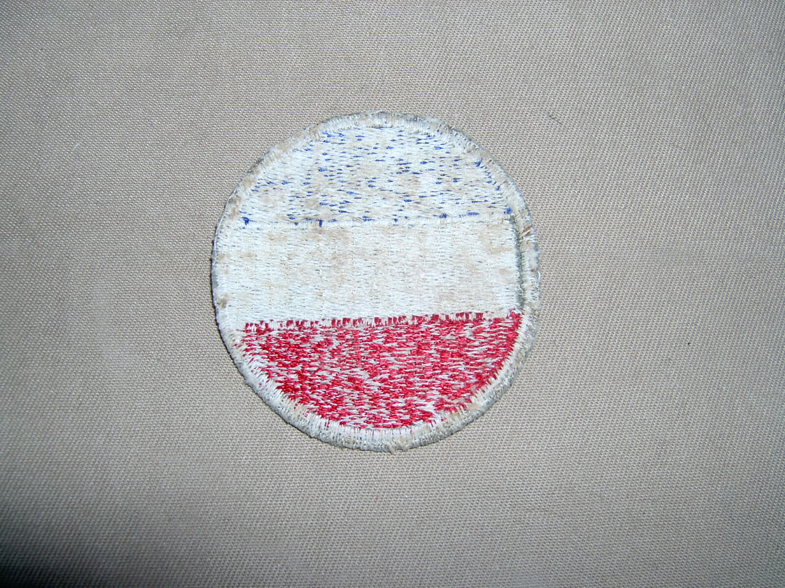 US Army Ground Forces silver border variation