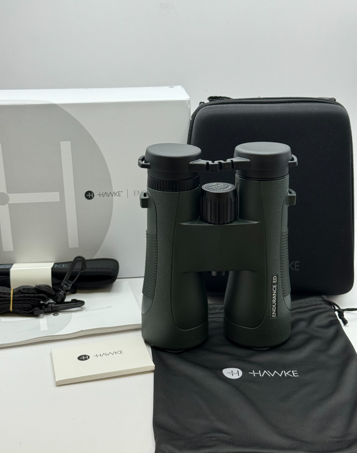 HAWKE Endurance ED 12x50 Green Binoculars (36211)