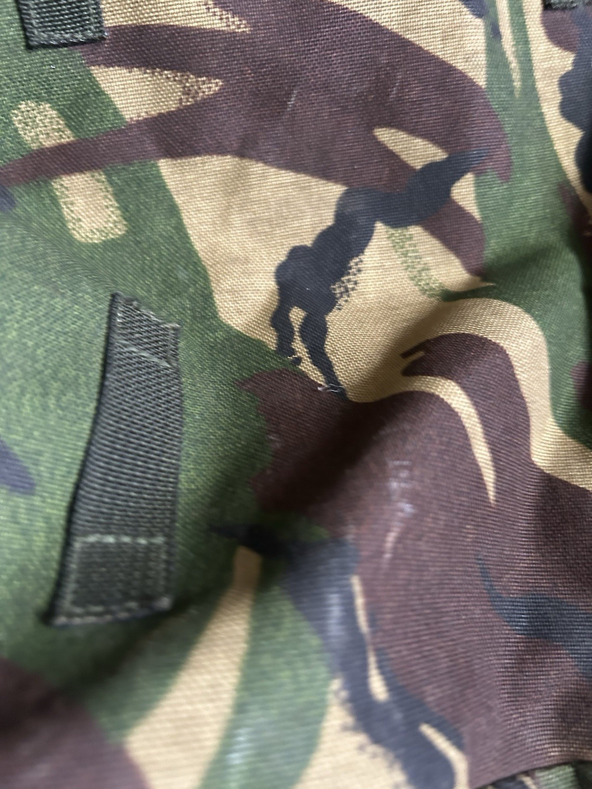 BRITISH ARMY ISSUE DPM BACKPACK SIDE POCKET POUCHES X2 WITH YOKE DAYPACK