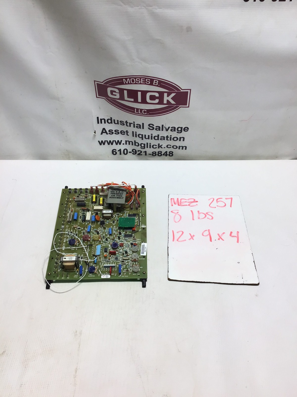 Dynamatic 15-235-2 - MKIII Controller Drive Assembly