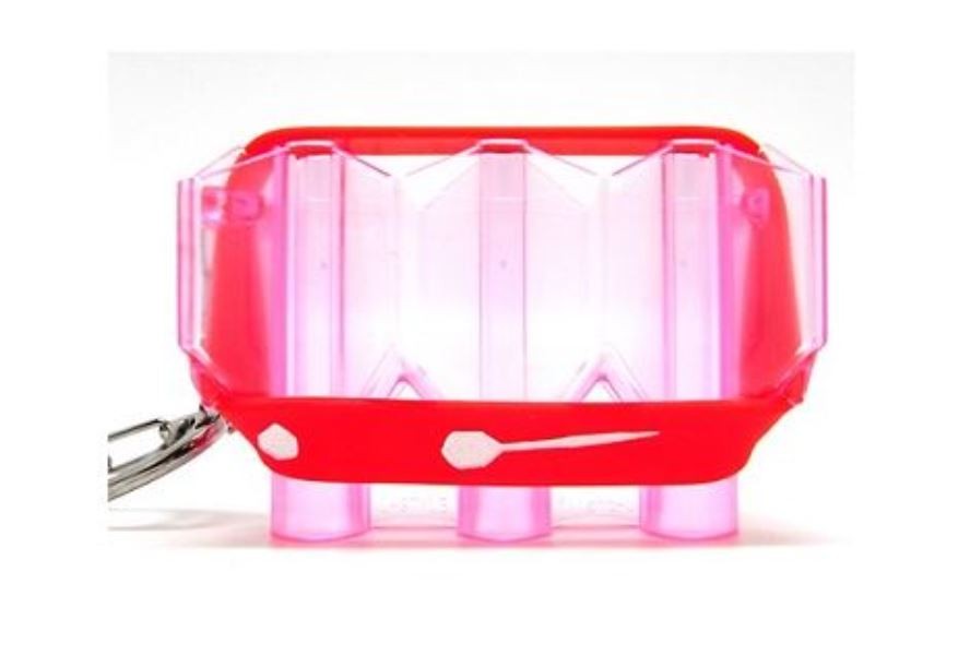 L-Style Krystal Dart Flight Case Clear Pink