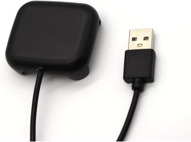 Black Power Adapter Charger Dock Bracket Base for Smart Watch Portable USB
