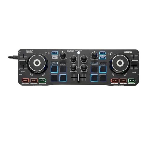 Hercules DJControl Starlight USB DJ Controller Serato Lite