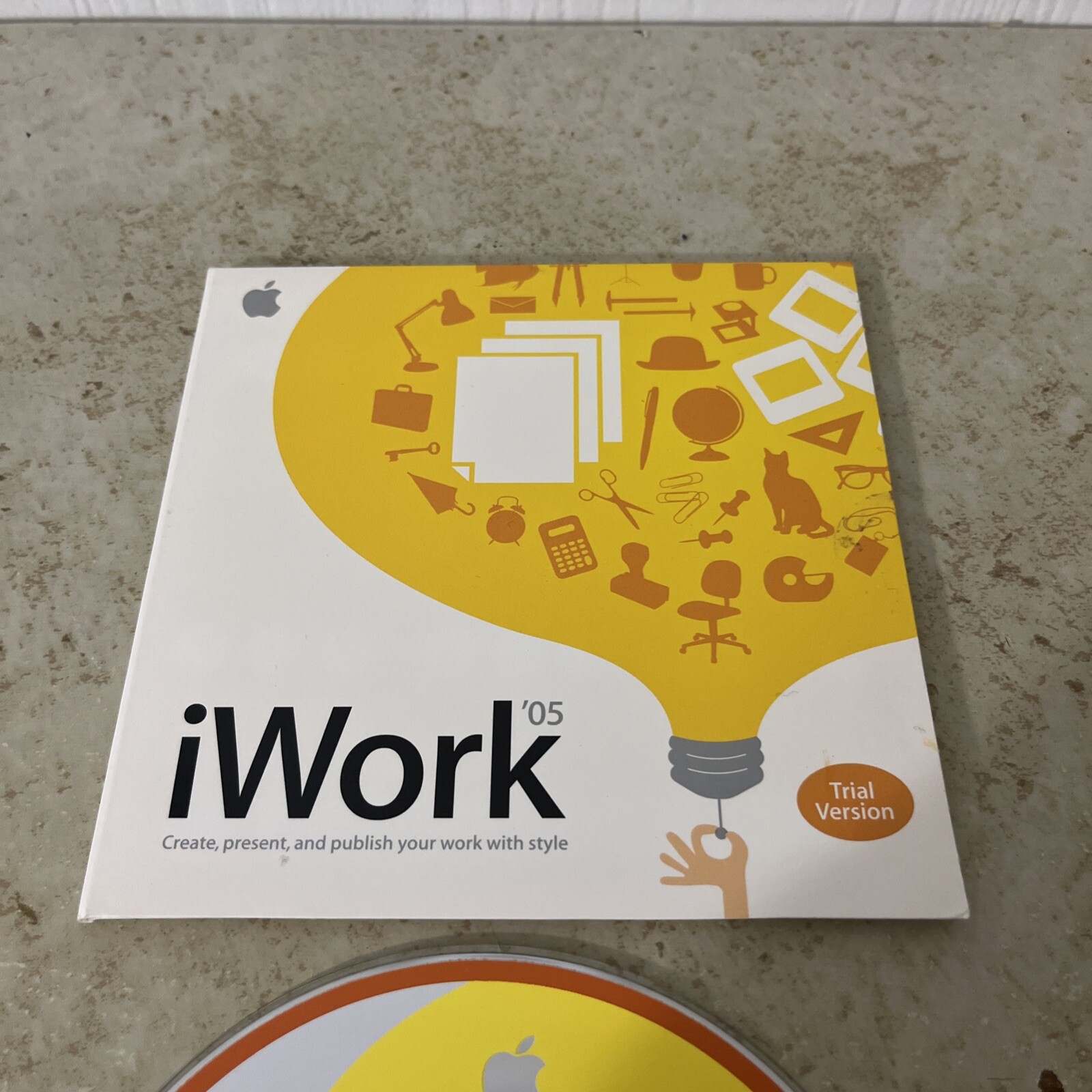 2005 iWork 05 Trial Mac Macintosh 1.0.1 Install Office Software Disc CD
