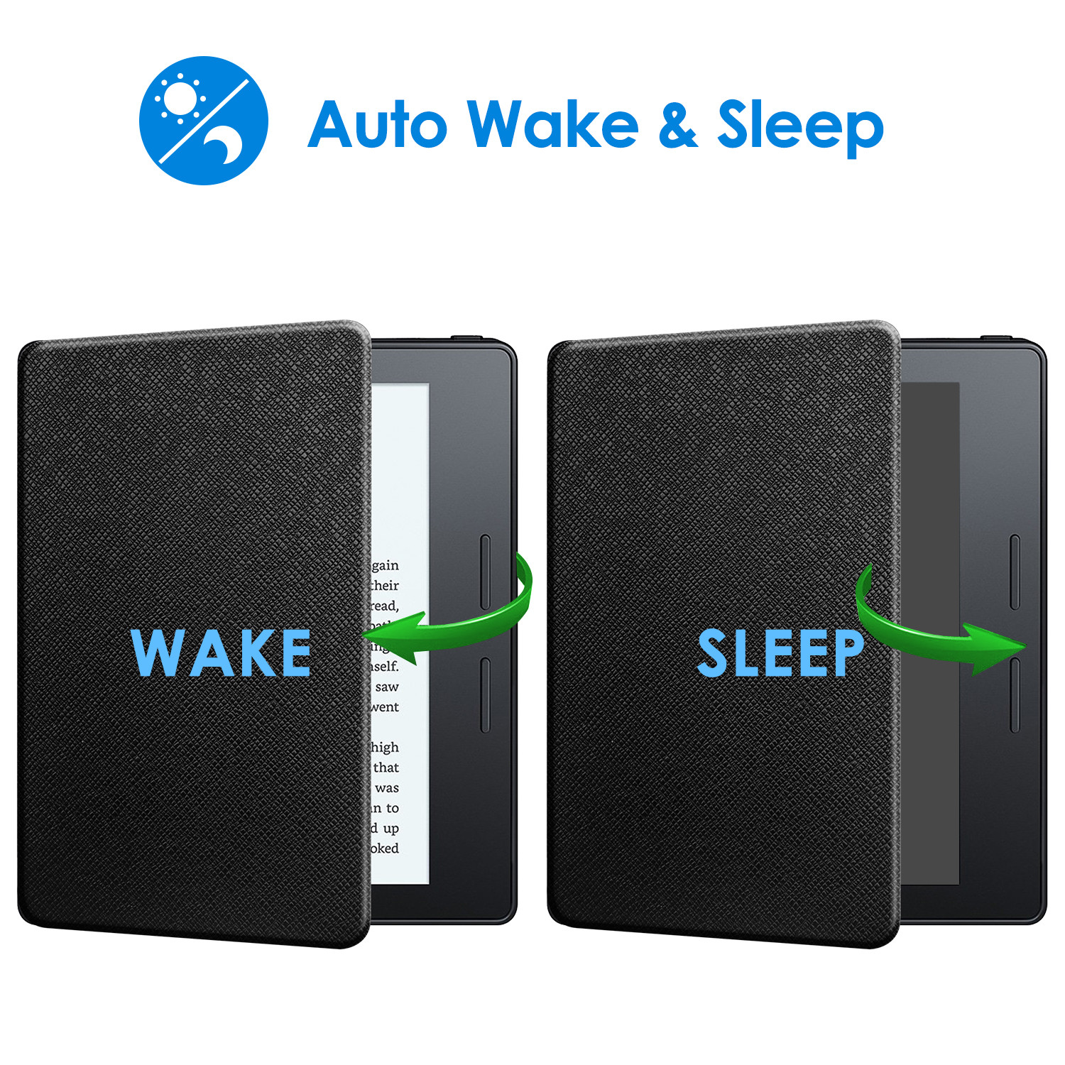 JETech Case for Amazon Kindle Oasis (2017 Release) Smart Cover Auto Sleep/Wake