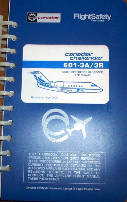 Challenger 601-3A/3R Quick Reference Handbook