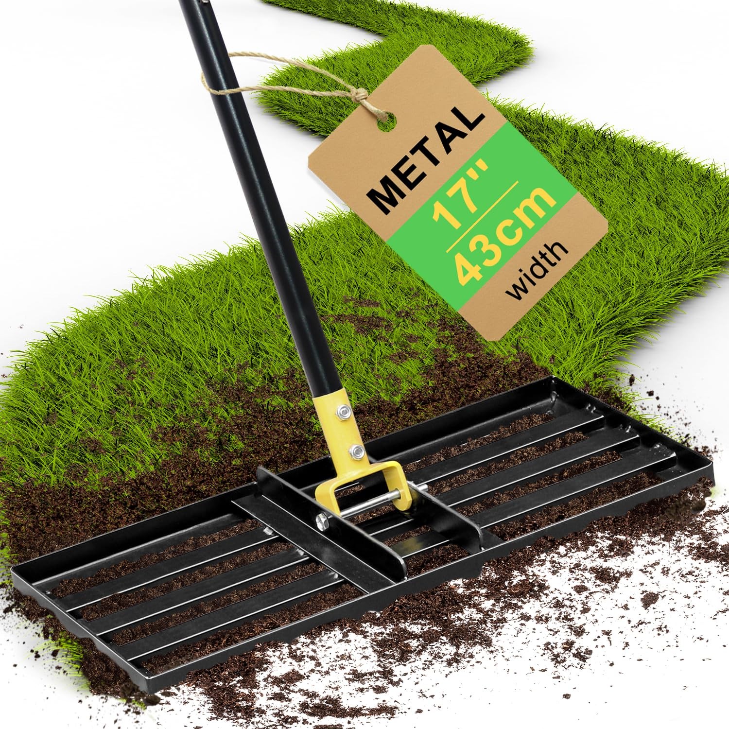 Lawn Leveling Rake17 X10 Lawn Leveler Rake With Great Leveling Accuracy Leveling