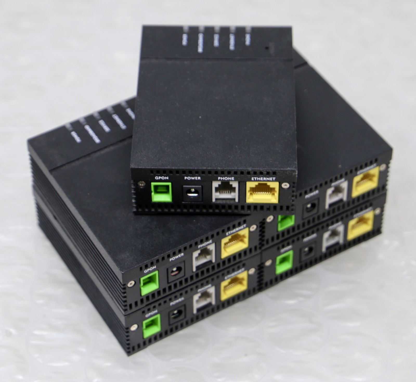 (Lot of 5) CALIX 100-04255 - GigaPoint 803G GigE Fiber Optical Network Terminals