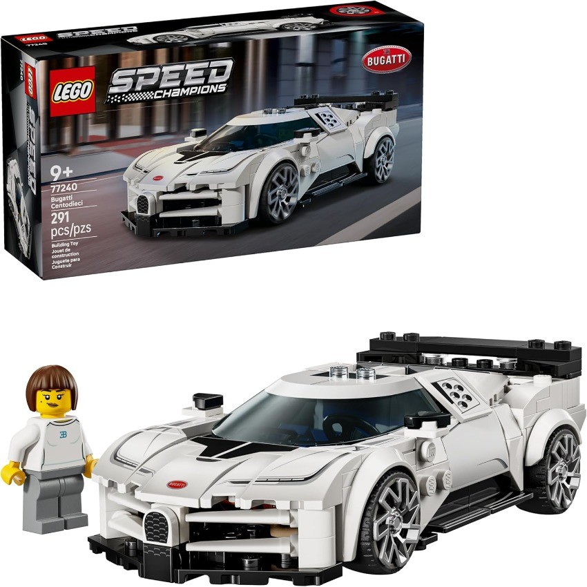 LEGO Speed Champions Bugatti Centodieci Hyper Sports Car Toy 77240