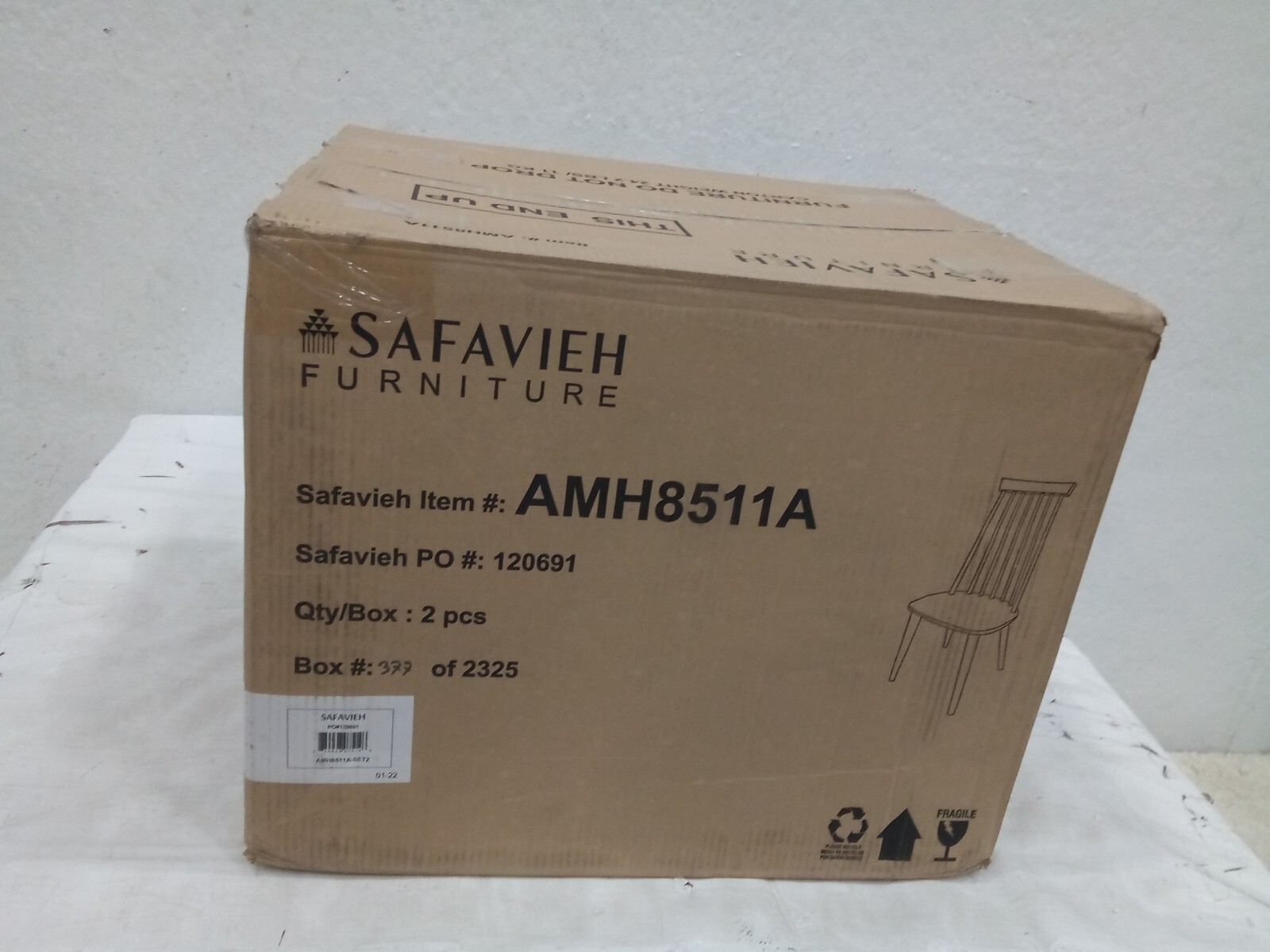 Safavieh Burris Side Chair, Reduced Price 2172716082 AMH8511A-SET2