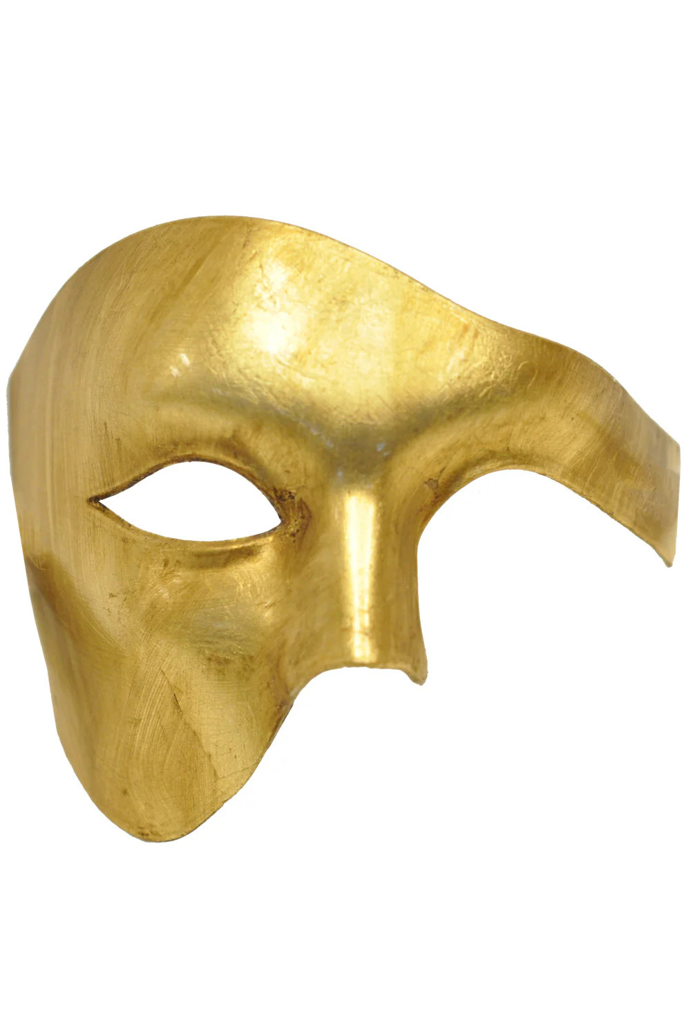 Brand New Golden Gentleman Half Mask