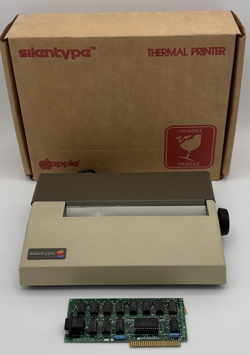 Apple Silentype Thermal Printer A2M0032 & Interface Card