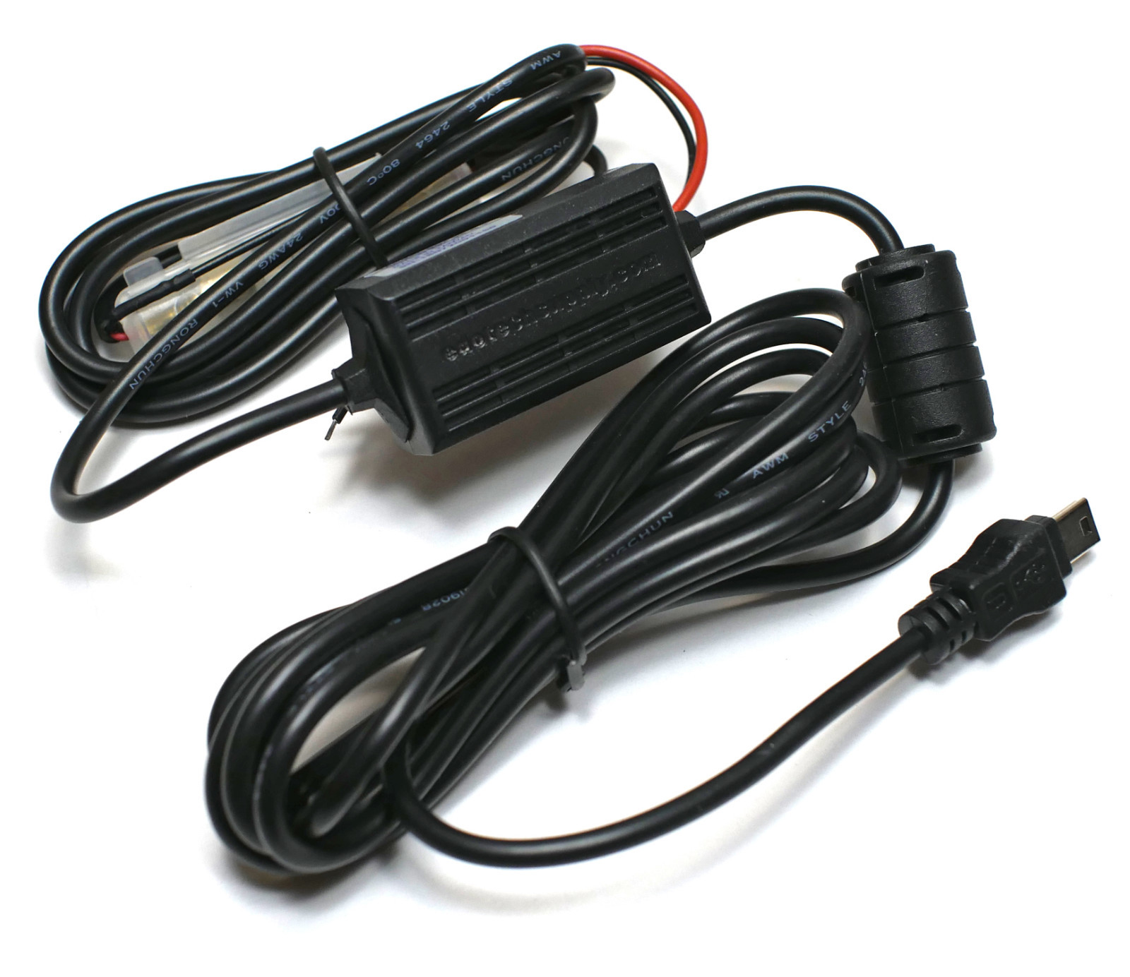 Hardwire Car Charger Power Cord for Dod Tech Ls460w360w 430 Mobius 2 Action Cam