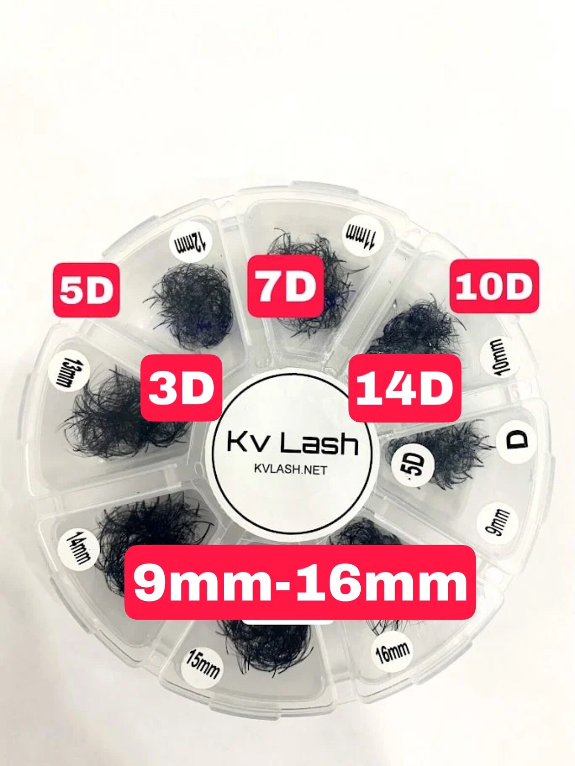 Premade fans Promade  fans Mixed Lengths 5D 7D 10D   eyelash fans volume fans