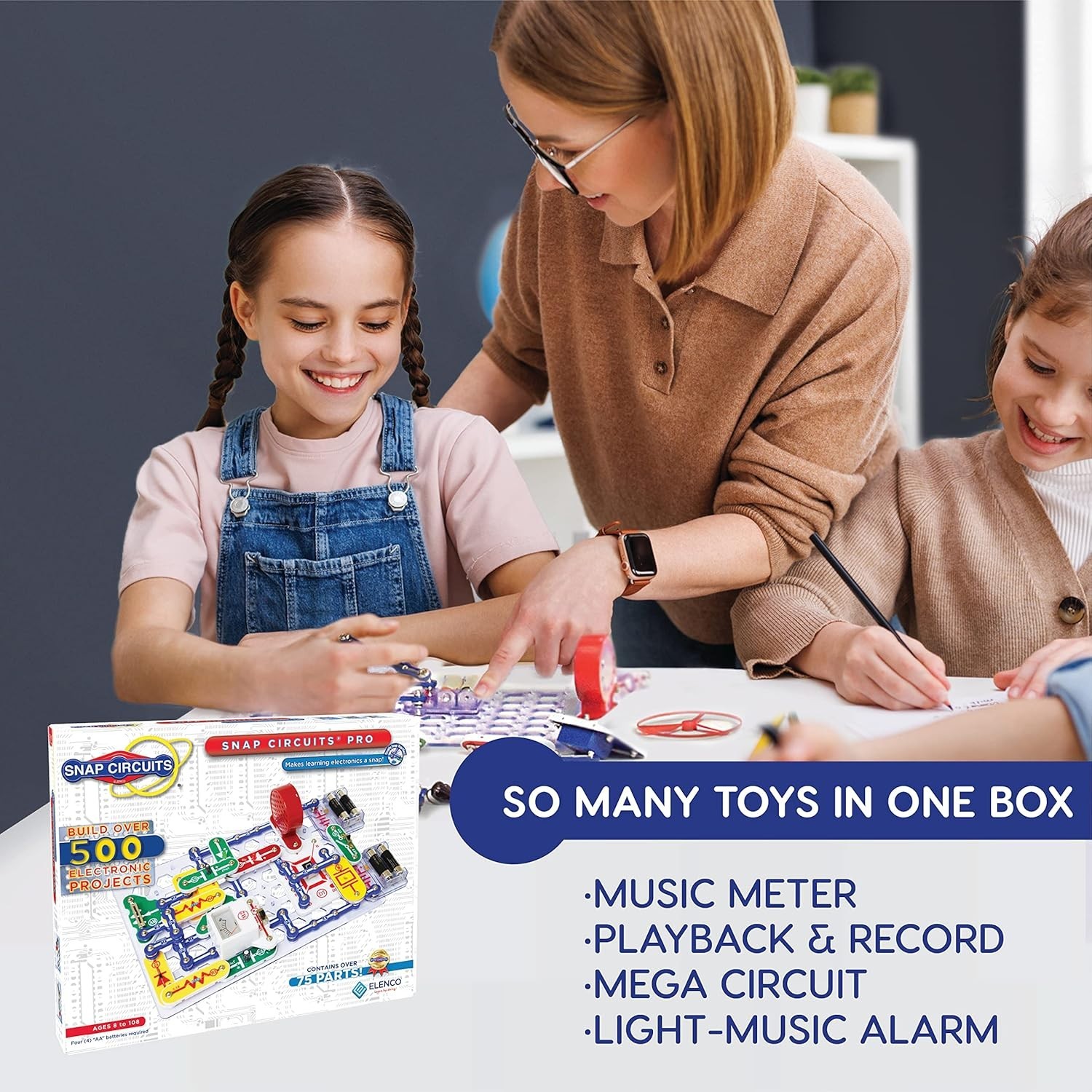 500-in-1 Electronics Project Kit-