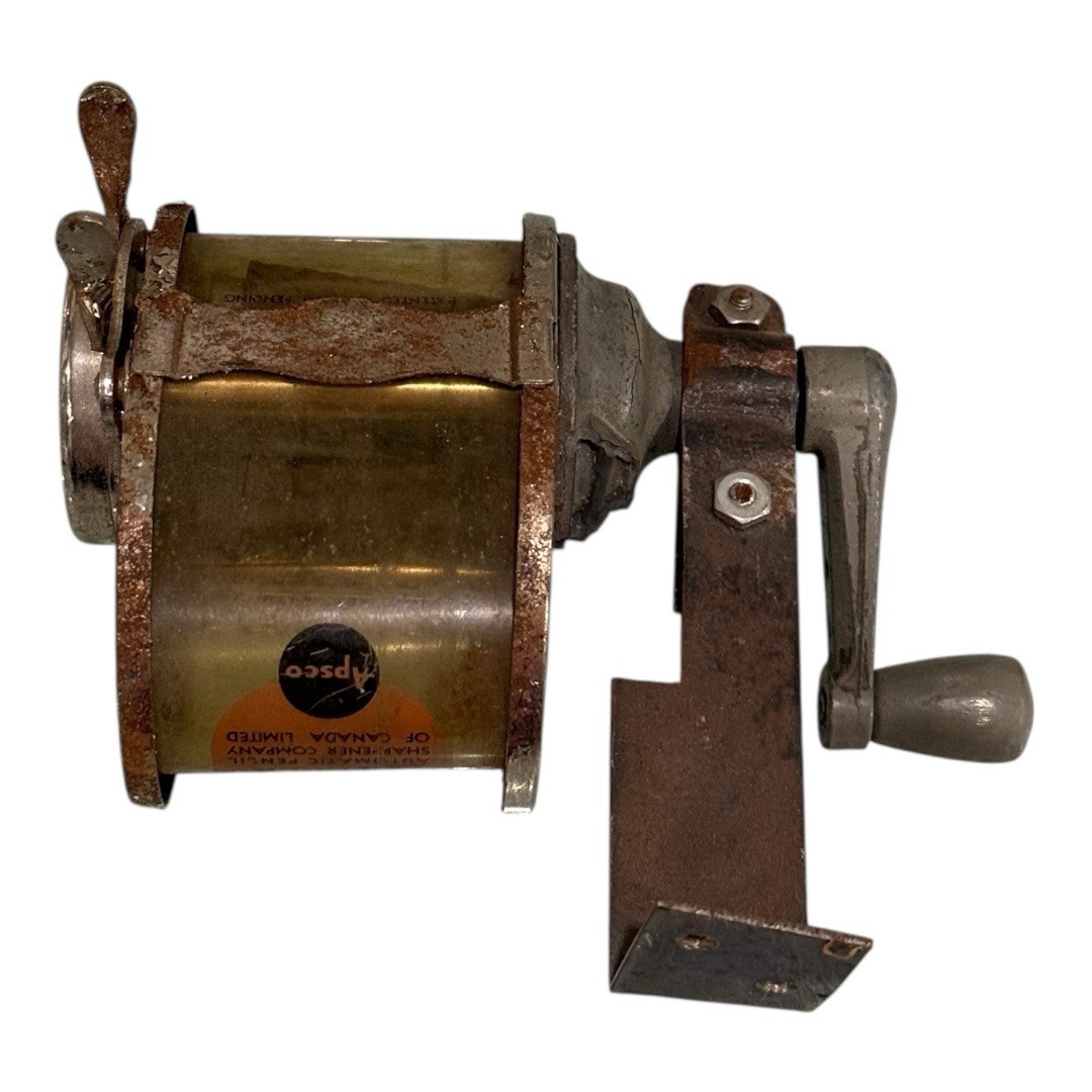 Vintage Apsco Premier Pencil Sharpener Wall Mount