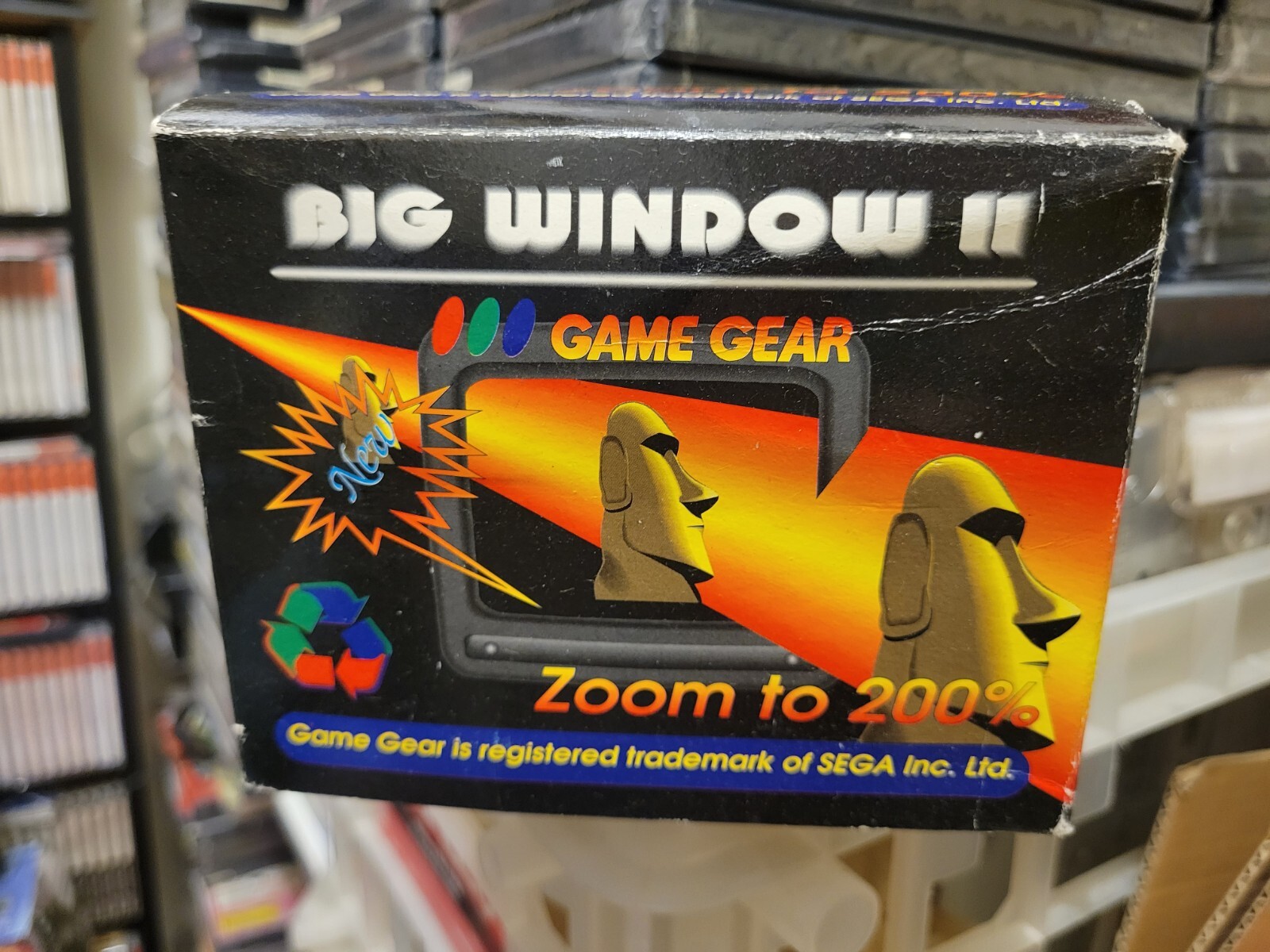 Big Window II (1992) Brand New Factory Boxed Hong Kong Game Gear GG Import