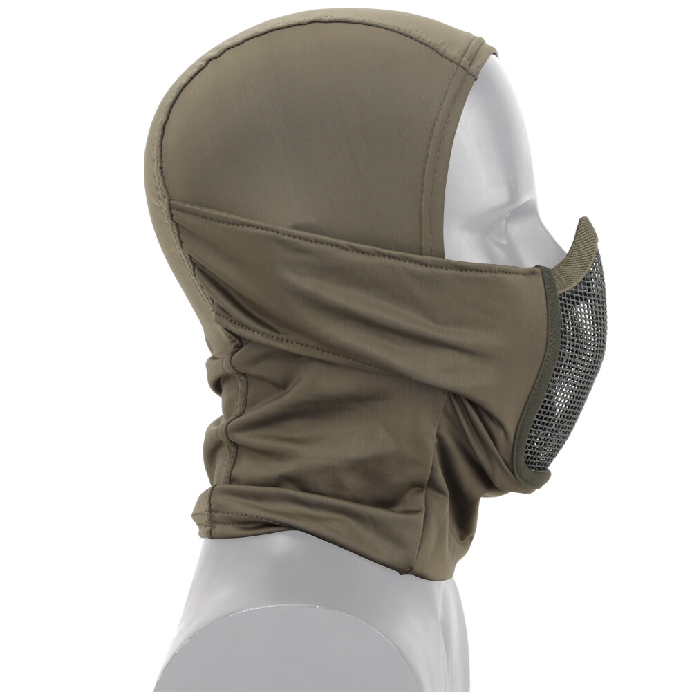 Tactical Breathable Mesh Face Mask Airsoft Paintball Hunting CS Helmet Liner Cap