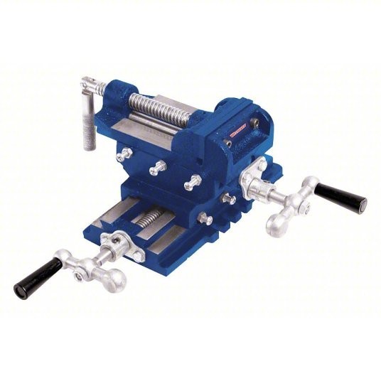 10D734 WESTWARD Machine Vise: 7 7/8 in Jaw Face Wd, 1 7/8 in Throat Dp, 6.687 in