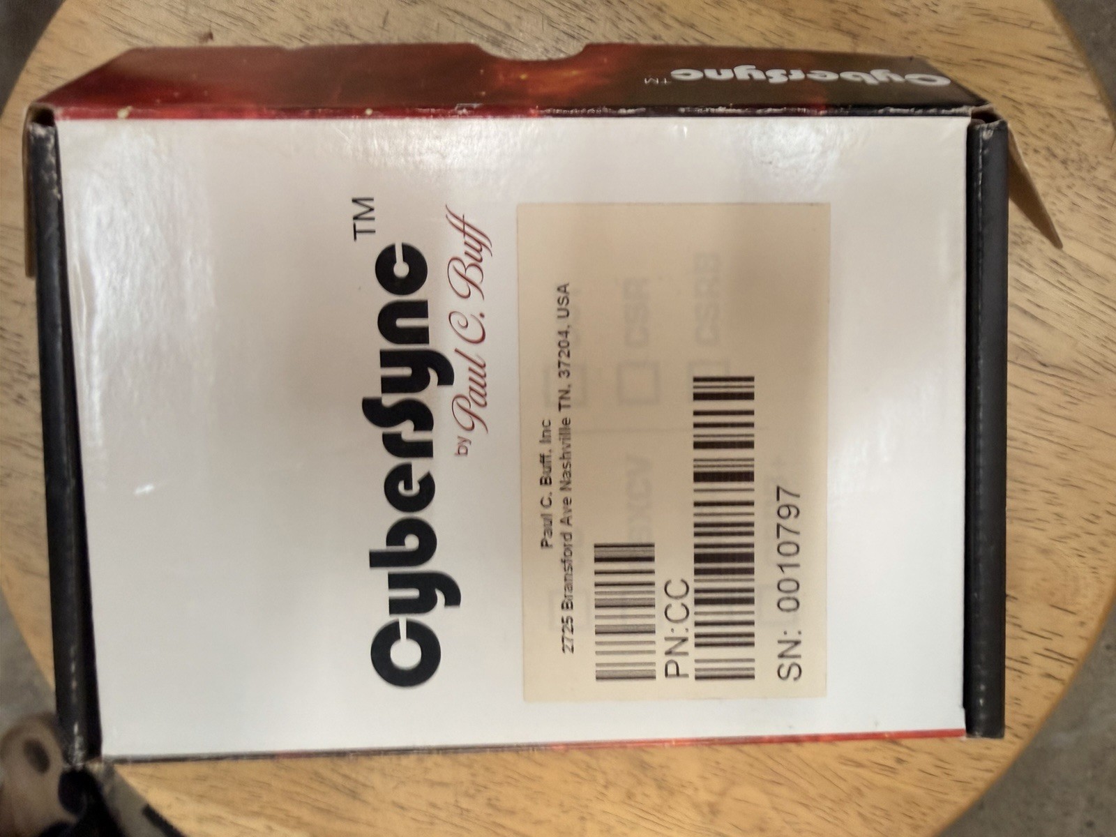 Paul C. Buff CyberSync CSR+ Wireless Flash Receiver in excellent condition.