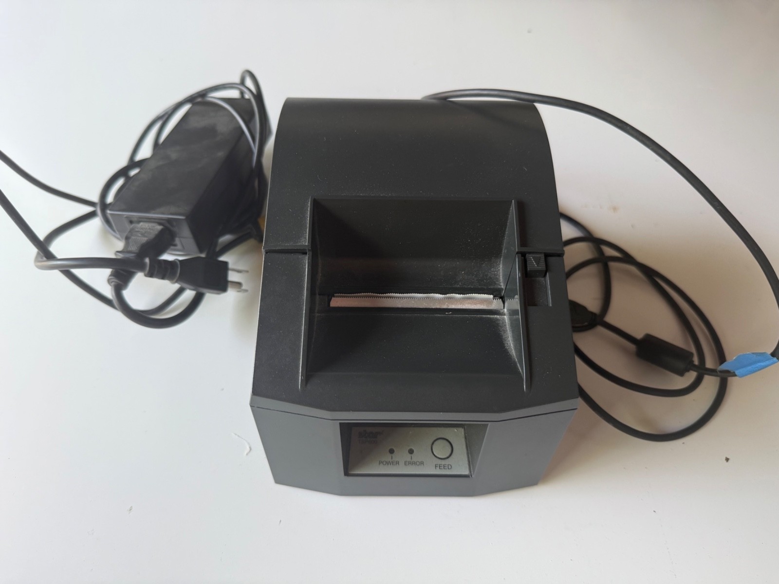Star TSP600 643 Thermal POS Receipt Printer USB w Power Supply  TESTED