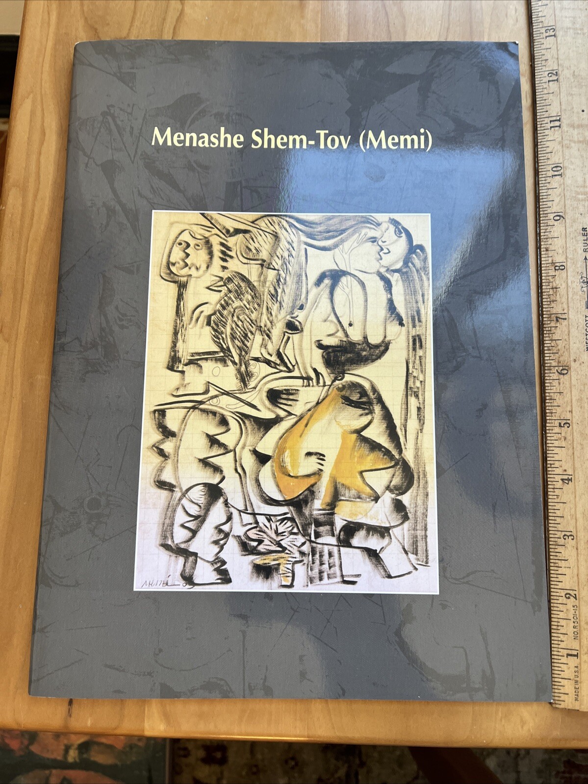Manashe Shem-Tov Memi - Art Retrospective / Catalog 2006 PB Signed