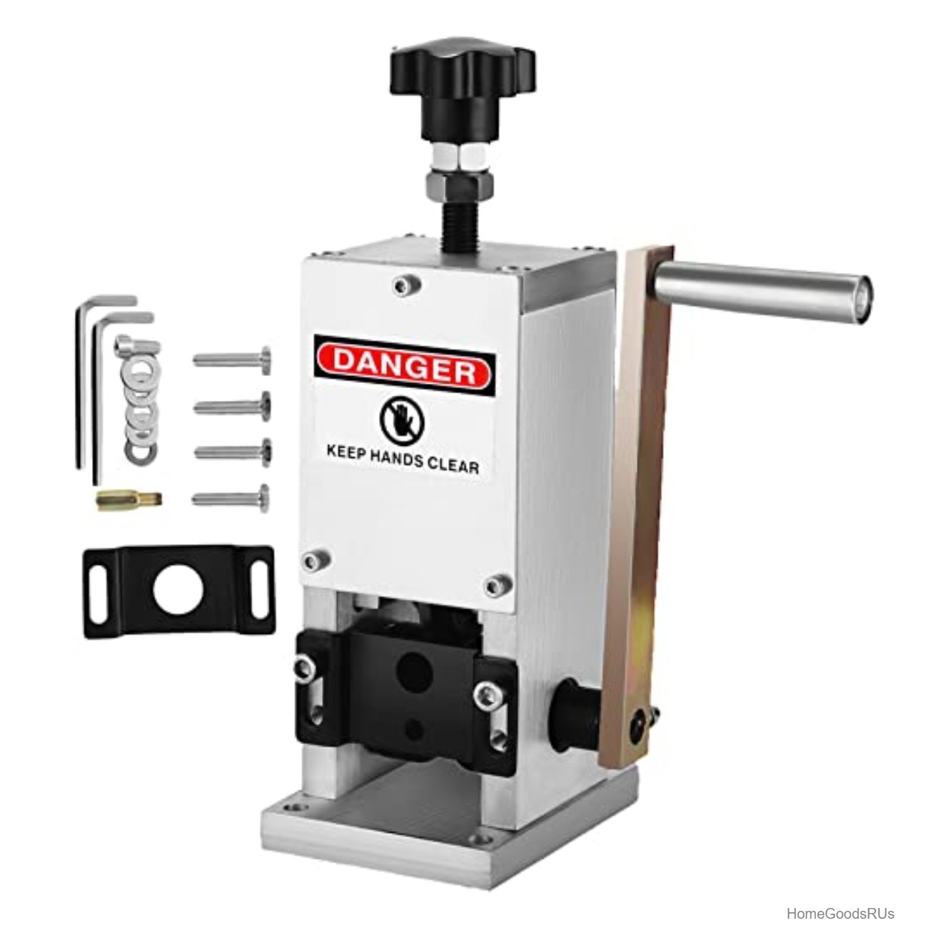 Manual Wire Stripping Machine Hand Crank Drill Driven 0.06 0.98 Inch Copper